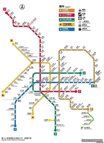 台北捷運路線圖太複雜？日本鐵道迷畫給你看