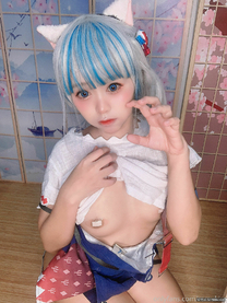 cosplay鯊鯊 Gura(Remukira)