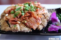 美食推薦_泡菜去骨腿排